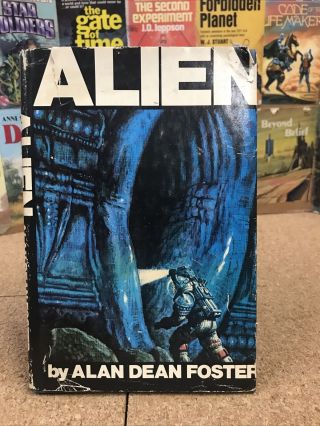 Alien Alan Dean Foster Warner Books 1979 1st Book Club Edition Hardcover Dj