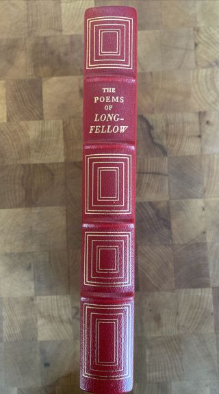 Henry Wadsworth Longfellow THE POEMS OF LONGFELLOW Easton Press 1st Edition 1st 2