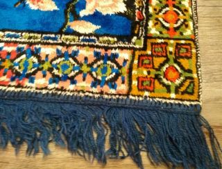 Vintage Tapestry Motive Peacock - 2