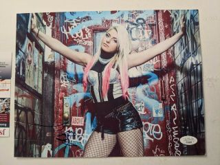Alexa Bliss Signed Autographed 8x10 Photograph Jsa Authentic Wwe Nxt