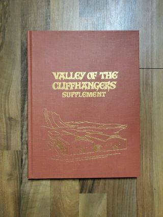 Valley Of The Cliffhangers - Supplement 1995 Rare 1st Ed