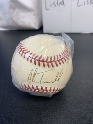 Tigers Hall Of Famer Alan Trammell Signed Baseball - Jsa Authenticated