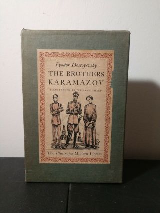 Fyodor Dostoevsky THE BROTHERS KARAMAZOV Heritage Press in Slipcase 3