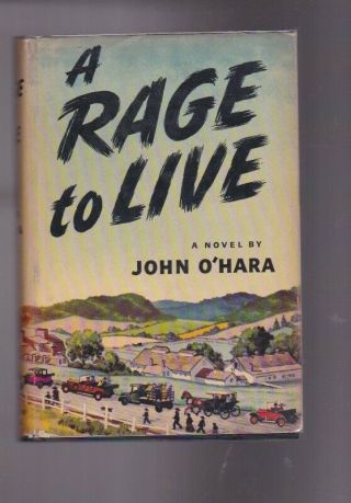 A Rage To Live - John O 