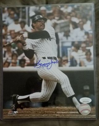 Reggie Jackson Autographed Signed 8x10 Photo York Yankees Jsa Hof