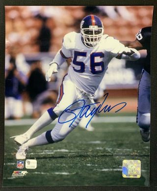 Lawrence Taylor Lt Giants Signed 8x10 Photo Autographed Auto