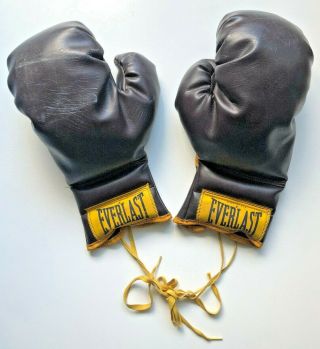 Vintage Everlast Boxing Gloves - Made In Usa - Brown - 16 Oz