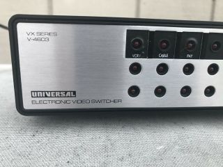 VINTAGE Universal VX Series Electronic Video Switcher V46O3 V - 4603 2