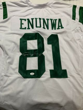Quincy Enunwa 81 Signed Ny Jets Jersey Autographed Sz Xl Jsa Auto
