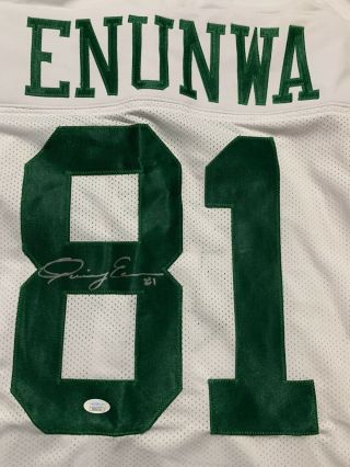 Quincy Enunwa 81 Signed NY Jets Jersey Autographed Sz XL JSA AUTO 2