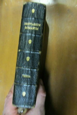 Breviarium Romanum 1936 Catholic Ratisbona Pustet pre Vatican II Latin oop Verna 2