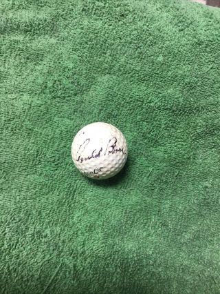 Arnold Palmer Autographed Signed Golf Ball No