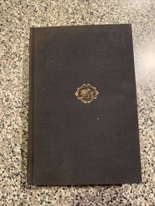1929 Antique History Book " Five Men Of Frankfort: Rothschilds "