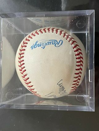 Brooks Robinson Baltimore Orioles Autograph Baseball The Human Vacuum 3