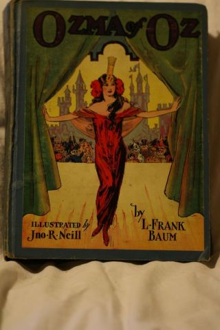 1907 Ozma Of Oz L.  Frank Baum Book Wizard Reilly & Lee