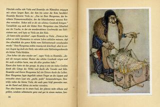 Altes Kinderbuch Das Nachtkind Märchen illustriert von Ilse Wenz Vietor 1944 3