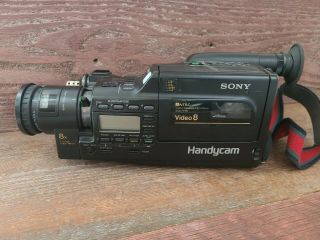 Vintage Sony Handycam Ntsc (ccd - F70) Video 8 Camera Recorder / Camcorder