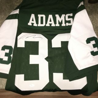Ny Jets Jamal Adams Autographed Pro Style Green Xl Jersey Jsa Certified Signed