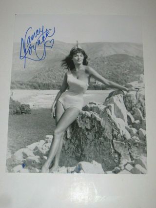 Actress Nancy Kovack Signed 8x10 Jason And The Argonauts Photo Autograph 1