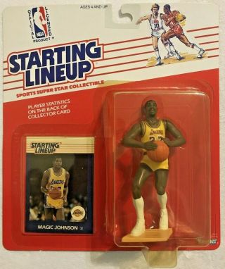 Magic Johnson 1988 Kenner Starting Lineup Nba Basketball Figure La Lakers
