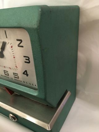 Vintage Acroprint Time Recorder Auto Punch Clock No Key 2