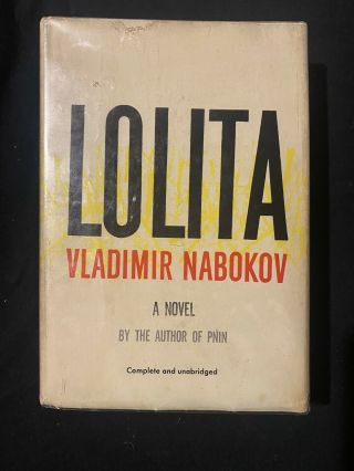 Lolita Vladimir Nabokov Hardback Book 1st Edition 14th Impression 1955