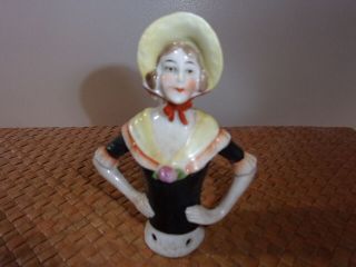 Antique Half Doll 1920 