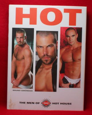 Hot The Men Of Hot House Nude Male Photography Hardcover Book,  Bruno Gmunder