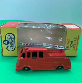 Vintage Fun Ho Diecast Fire Engine Toy Vehicle No.  21 Made In Zealand