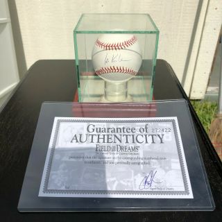 Ian Kinsler Autographed Official Major League Baseball With Case & Authenticity