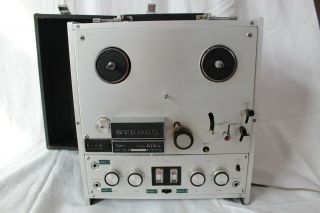 Vtg Aiwa Tp - 1001 7 " Reel To Reel Stereo Tape Player Recorder Parts Repair Read