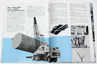 Vintage Marion Quick - Way Crane Shovel Sales Brochure 3
