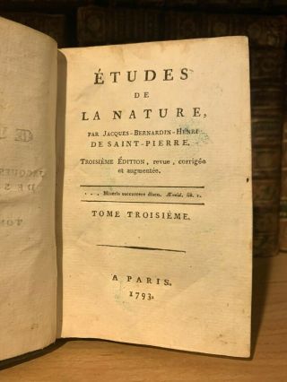 1793 NATURE STUDIES - Order,  Harmony,  Color,  Forms,  Movements,  Consciousness etc 2