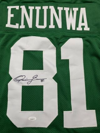 Quincy Enunwa 81 Signed York Jets Jersey Autographed Sz XL JSA AUTO 2