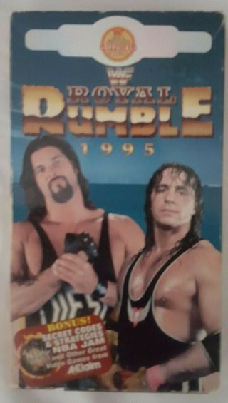 Wwf Royal Rumble 1995 Coliseum Video 95 Vhs Ppv Pro Wrestling Tape Wwe Vintage