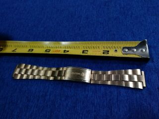 Vintage Duchess Usa 10k Gold Filled Trim Watch Band Bracelet Led Logo