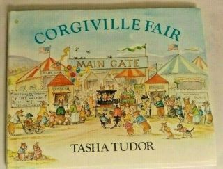 Tasha Tudor 3 Vintage books (1) And it Was So (2) CORGIVILLE FAIR (3) Real Pretend 3