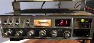 Vintage Royce 613 Cb Radio W/microphone And Mounting Brackets Pre - Owned