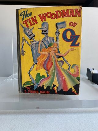 The Tin Woodman Of Oz By L.  Frank Baum (1918)