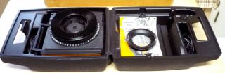 Vintage Kodak Pocket Carousel 200 Slide Projector For Parts/repair Case Remote