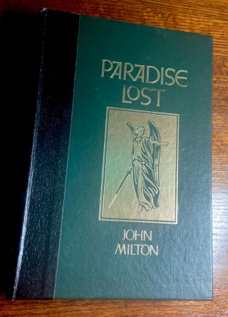 Fake Faux Book Safe Hidden Stash John Milton Paradise Lost Vintage Hide The Bad