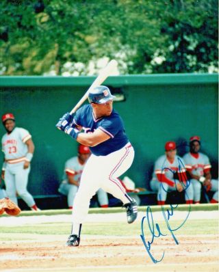 Kirby Puckett Signed Photo Minnesota Twins Hall Of Famer - 8 X10