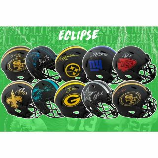 2020 Gold Rush Full Size Specialty Helmet (x1) Break 7 Green Bay Packers 3