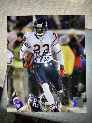 Devin Hester Chicago Bears Signed 8x10 Photo Autographed