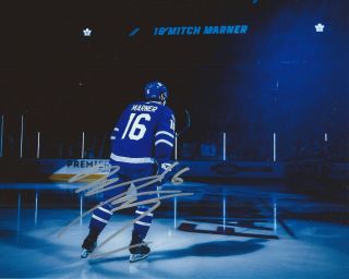 Mitch Marner Signed 8x10 Photo Toronto Maple Leafs Autographed