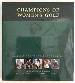 “champion’s Of Women’s Golf” Book Signed By Maralynn Smith Lpga 1950 Co - Founder