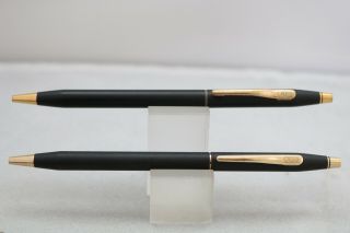 Vintage Cross Classic Century Classic Black No.  2501 Ballpoint Pen,  2 Finishes