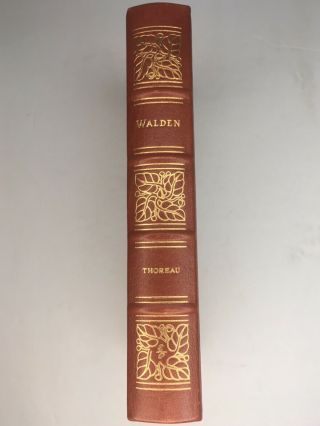 Walden : Life in the Woods - Henry David Thoreau 1981 The Easton Press 2