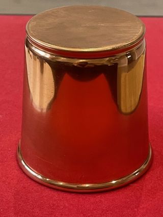 Vintage 1980’s Copper Chop Cup By Morrissey Magic Ltd Canada
