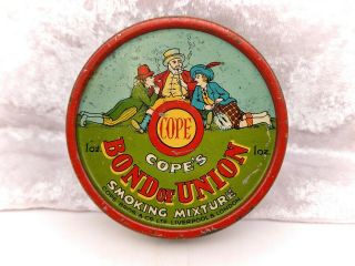Vintage British Tobacciana - Tobacco Tin - Cope 